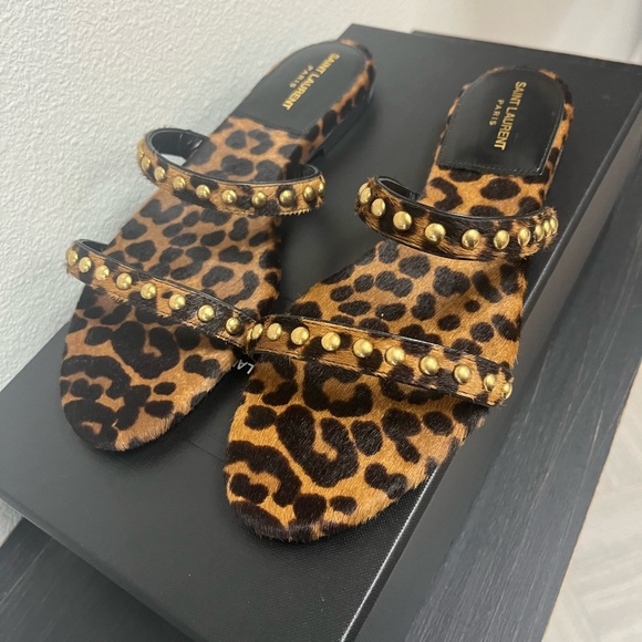 YSL Kiki Stud Sandal - Picture 2 of 4